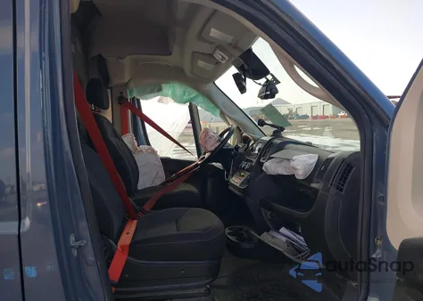 2021 Ram Promaster 3500 Cargo Van High Roof 159 Wb Ext from USA, damaged, VIN 3C6MRVJG1ME579536